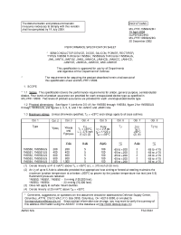 Datasheet 1N5550US manufacturer Неопределенные