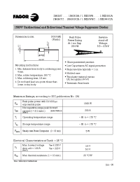 Datasheet 1N6267 manufacturer Неопределенные