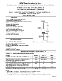 Datasheet 1N6374 manufacturer Неопределенные