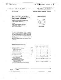 Datasheet 2N6248 manufacturer Неопределенные