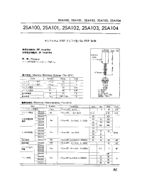 Datasheet 2SA101 manufacturer Неопределенные