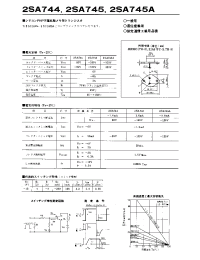 Datasheet 2SA745A manufacturer Неопределенные