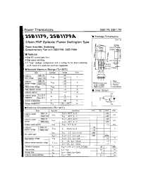Datasheet 2SB1179A manufacturer Неопределенные