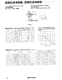 Datasheet 2SC2468 manufacturer Неопределенные