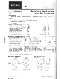 Datasheet 2SC4112 manufacturer Неопределенные