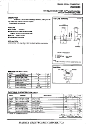 Datasheet 2SC5209 manufacturer Неопределенные