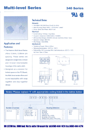 Datasheet 340-021-1600 manufacturer Неопределенные