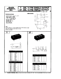 Datasheet 3T070 manufacturer Неопределенные