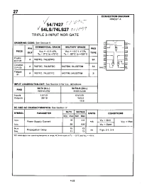 Datasheet 5427 manufacturer Неопределенные