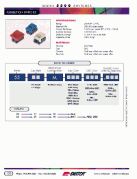 Datasheet 5501MBLKXRED manufacturer Неопределенные