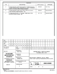 Datasheet 5962-9089901MTX manufacturer Неопределенные