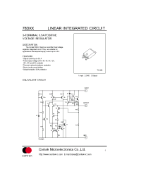 Datasheet 78D06 manufacturer Неопределенные