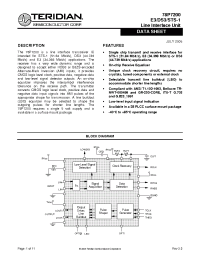 Datasheet 78P7200-IH manufacturer Неопределенные