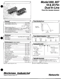 Datasheet 888 manufacturer Неопределенные