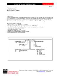 Datasheet AB-A3DBHBE-FREQ производства Неопределенные