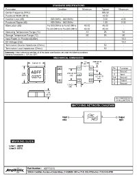 Datasheet ABFF037C manufacturer Неопределенные