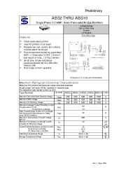 Datasheet ABS2 manufacturer Неопределенные