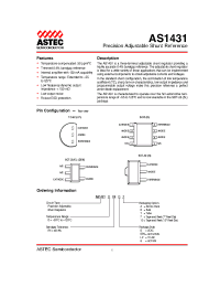 Datasheet AS1431DR4DBV13 manufacturer Неопределенные