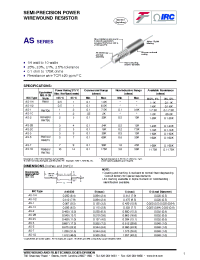 Datasheet AS-3 manufacturer Неопределенные