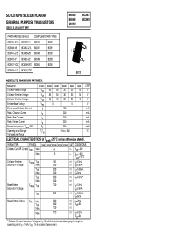 Datasheet BC848A-1JZ manufacturer Неопределенные