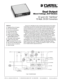 Datasheet BCP-15-15-D48 manufacturer Неопределенные