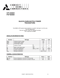 Datasheet BD684 manufacturer Неопределенные