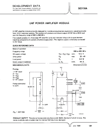 Datasheet BGY91A manufacturer Неопределенные