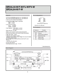 Datasheet BR24L32FJ-W manufacturer Неопределенные