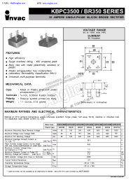 Datasheet BR3505 manufacturer Неопределенные
