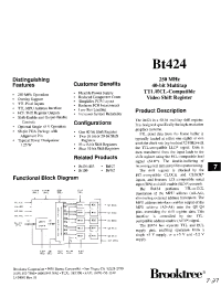 Datasheet BT424 manufacturer Неопределенные