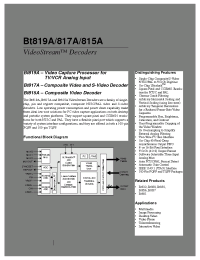 Datasheet BT815A manufacturer Неопределенные