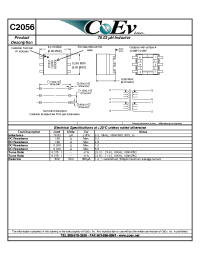 Datasheet C2056 manufacturer Неопределенные