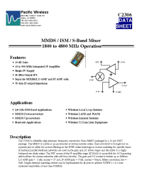 Datasheet C2306 производства Неопределенные