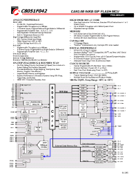 Datasheet C8051F042 производства Неопределенные