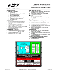 Datasheet C8051F301-GM manufacturer Неопределенные