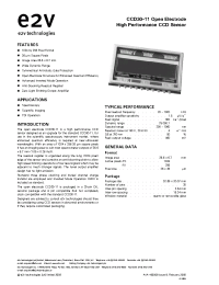 Datasheet CCD30-11 manufacturer Неопределенные