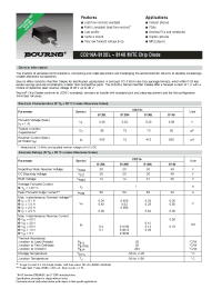 Datasheet CD216A-B120RLF manufacturer Неопределенные