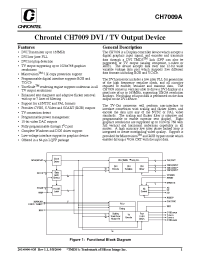 Datasheet CH7009A производства Неопределенные
