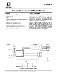 Datasheet CH7301A-T-A производства Неопределенные