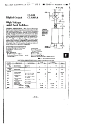 Datasheet CLA90 manufacturer Неопределенные