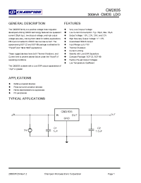 Datasheet CM2835GKIM89 производства Неопределенные