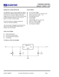 Datasheet CM2860GSIM89 manufacturer Неопределенные