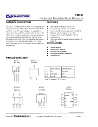 Datasheet CM431ACM2R3 manufacturer Неопределенные