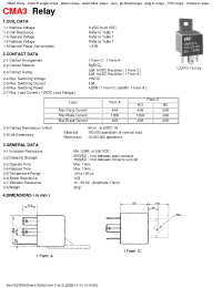 Datasheet CMA3-SDC24V производства Неопределенные