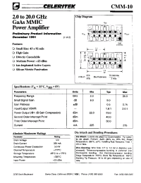 Datasheet CMM-10 производства Неопределенные
