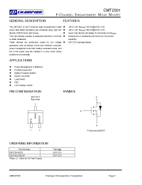 Datasheet CMT2301M223 производства Неопределенные