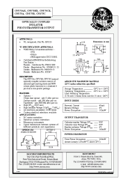 Datasheet CNY75A производства Неопределенные