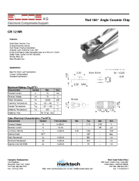 Datasheet CR12NR manufacturer Неопределенные