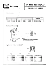 Datasheet CS322E manufacturer Неопределенные