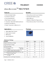 Datasheet CSD20030D manufacturer Неопределенные